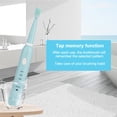 thumbnail image 3 of Cepillo de dientes eléctrico SA-86, recargable por USB, alta frecuencia, bajo nivel de ruido, 5 modos, ajustable, resistente al agua, 4 cabezales., 3 of 9