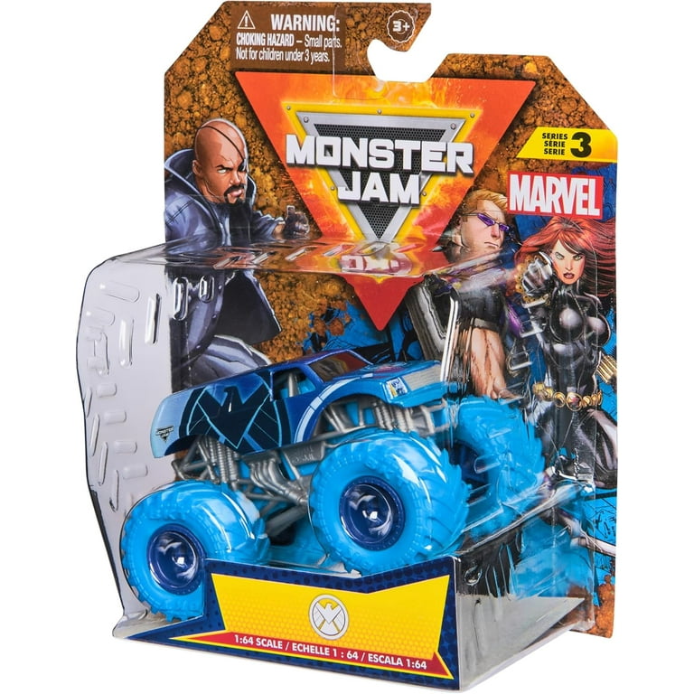 Monster Jam Marvel Official S.H.I.E.L.D. Monster Truck, Die-Cast