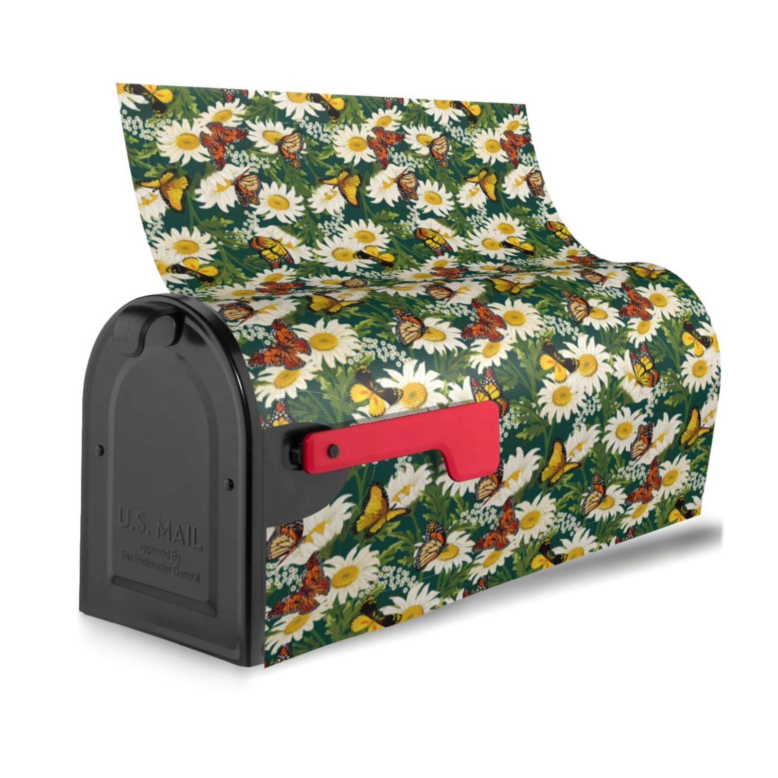 Kdxio Magnetic Mailbox Cover 21x18 in Mailbox Cover Outdoor Decoration Holiday Mailbox Covers for Home Garden Yard-21x18 in