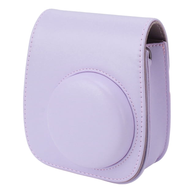 Estuche para cámara instantánea Bling Bling con correa ajustable PU para Fujifilm mini 12 11