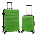 thumbnail image 1 of Rockland Melbourne Hardside Expandable Spinner Wheel Luggage, Green, 2-Piece Set (20/28), 1 of 2