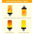 thumbnail image 4 of Bombillas LED Hompavo actualizadas, 4 modos, E26/E27, 3 W, 4 of 8