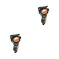 thumbnail image 3 of Soidarity Soporte de luz Plásticos Accesorios para ciclismo Instalación práctica Montaje de lámpara multicolor Pieza reemplazada Suministros para Negro/Naranja 2piezas Soidarity CBP448355, 3 of 5