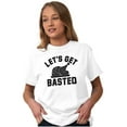 thumbnail image 4 of Let's Get Basted Turkey Day Men's Graphic T Shirt Tees Brisco Brands M, 4 of 6