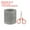 Gray, variant on Uxcell Raffia Ribbon, Natural Raffia String with Scissor, Orange, 218 Yards