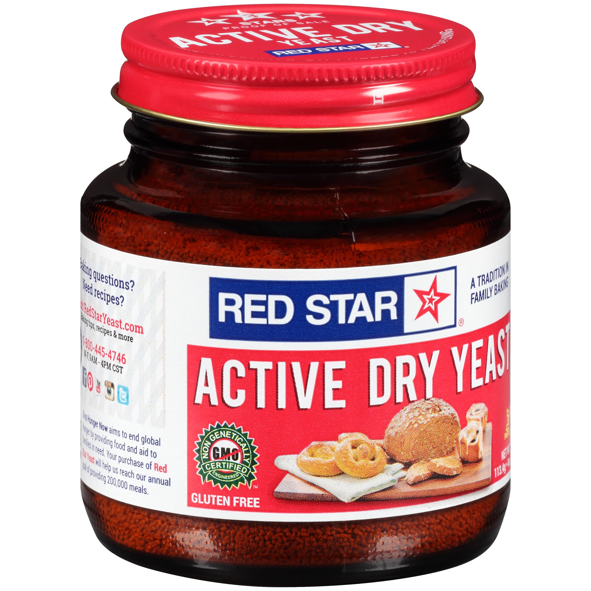 Active dried yeast. Star activity