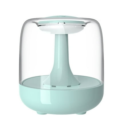 

2024 440ml Humidifier Quiet Large Capacity 7 Colors Auto Off USB Aroma Humidifier for Home Bedroom Green