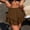 Brown, variant on Womens Ruffled Layered Mini Skirt High Waisted Stretchy A-Line Ruffle Hem Plus Size S-6XL,Size 5XL