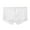 White, variant on Men Boxer Underwear Summer Ultra Thin Perspective Mesh Yarn Shorts Briefs Mid-rise U-Convex Panties