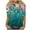 C06, variant on Mikilon Women 1/2 Sleeves Casual Shirts Pullover Loose Tops Floral Print Blouses