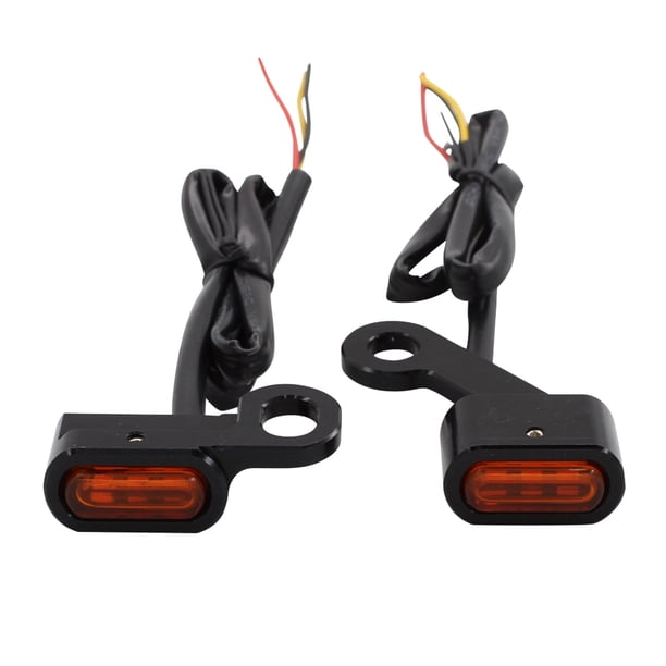 sweethay LED Turn Signal Indicator Light for 883 1200 Accesorios para motos naranja negro