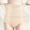 Beige, variant on SCSAlgin Women's High Waisted Cotton Underwear Tummy Control Panties Ladies Stretch Breathable Full Coverage Briefs