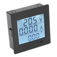 thumbnail image 2 of Current Meter, Energy Reset Function Power Failure Data Storage High Accuracy LCD Screen ABS Voltmeter 0-20A  For, 2 of 8