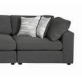 thumbnail image 2 of Serene Upholstered Corner Charcoal, 2 of 2