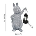 thumbnail image 7 of Garden Center Tupukom Solar Garden Statues and Figurines Outdoors Garden Accessories Lawn Ornaments Home Decor Gifts for Mom Grandma Women Father's Day Gifts, 7 of 7
