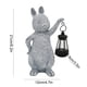 thumbnail image 3 of Fiudx Estatua de Linterna Solar, Encantadora Figura Decorativa para Jardín, Escultura de Resina Resistente a La Intemperie, Iluminación Nocturna Automática, Ideal para Patios Exteriores, Ideal para A, 3 of 6