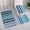 Multicolor B, variant on EGYMEN Bathroom Rug Mat Set 3 Piece, Microfiber Shaggy Bath Set, Non-Slip Ultra Soft Carpet Mats, Absorbent with U-Shaped Toilet for Bathroom, Tub, Shower