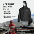 thumbnail image 4 of Grundens Mens Neptune 319 Black Commercial Fishing Jacket, 4 of 6