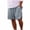 Gray, variant on LSLJS Big & Tall Beach Shorts for Men Solid Color Elastic Waist Side Split Drawstring Shorts with Pockets Loose Comfy Hawaiian Vacation Summer Casual Shorts, S-5XL