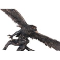 thumbnail image 6 of Ebros 25"H Majestic Bald Eagle Swooping Over Tree Electroplated Resin Statue, 6 of 7