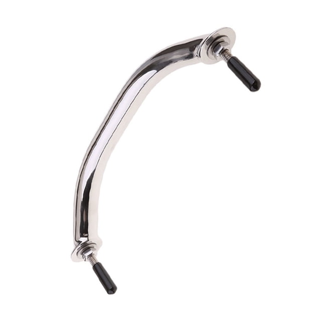 Boat Handrail Silver 8 Inch Stainless Steel Polished Handle Grab Handrail Boat Marine Yacht RV Hardware Replacement 1Pc ,Variety of Features