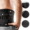thumbnail image 4 of Soporte Lumbar, Doble Compresión, Alivia El Dolor, Transpirable, Evita Resbalones, Reduce Lesiones, Cinturón De Soporte Lumbar Para Ponerse En Cuclillas, 4 of 7