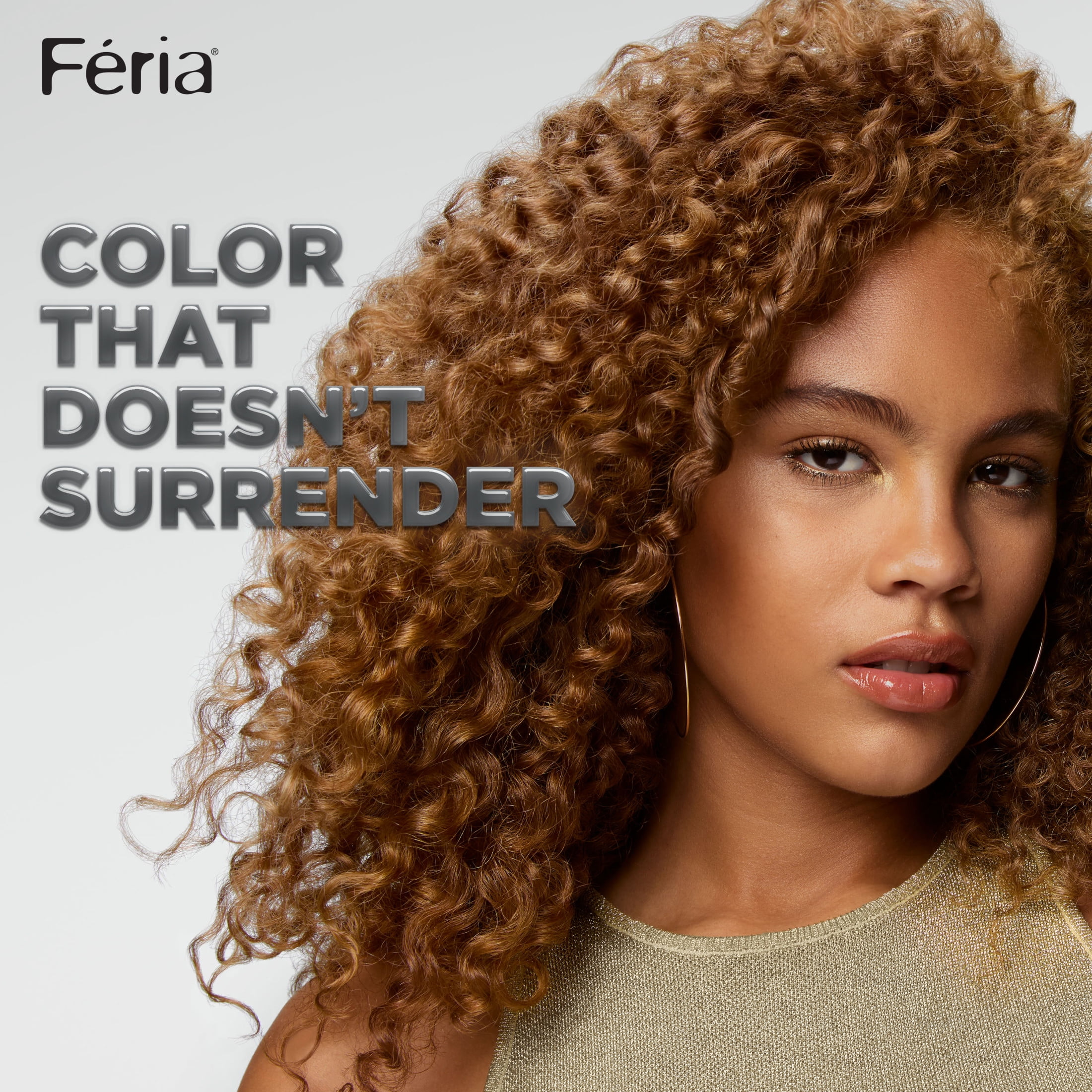 L'Oreal Paris Feria Shimmering Permanent Hair Color, 65 Honey Brown, 1 Kit