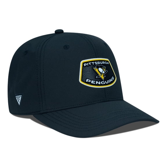 Men's Levelwear Black Pittsburgh Penguins Rise Skylight Flex Hat