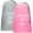 Pink+Grey, variant on PASHOP 2 Pack Extra Large Travel Laundry Bags, Heavy Duty Camp Laundry Bag, Rip-Stop Machine Washable Dirty Clothes Organizer Bag with Drawstring Closure