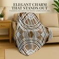thumbnail image 5 of Sacred Thread Sherpa Fleece Blanket, Soft and Cozy Queen Blanket, Plush Blanket for Sofas & Beds, 5 of 8