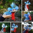 thumbnail image 3 of Bamboohart Worm From Labyrinths Handmade Worm Stuffed Toy Funny Present Plush Doll, 3 of 9