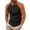 Orange, variant on Adult Men's Polo Shirt Long Sleeve Quarter Zipper Polo Tees Lightweight White Work Shirts for Men