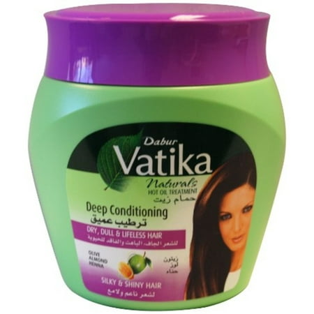 Dabur Vatika Naturals Deep Conditioning Hot Oil Treatment, 500 (Best Oils For Hot Oil Treatment Natural Hair)