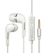 Headset OEM 3.5mm Hands-free Earphones Mic Dual Earbuds Headphones Stereo Wired [White] L9B for Samsung GALAXY S4 Mini Stardust Stellar Stratosphere II SCH-I415 Victory