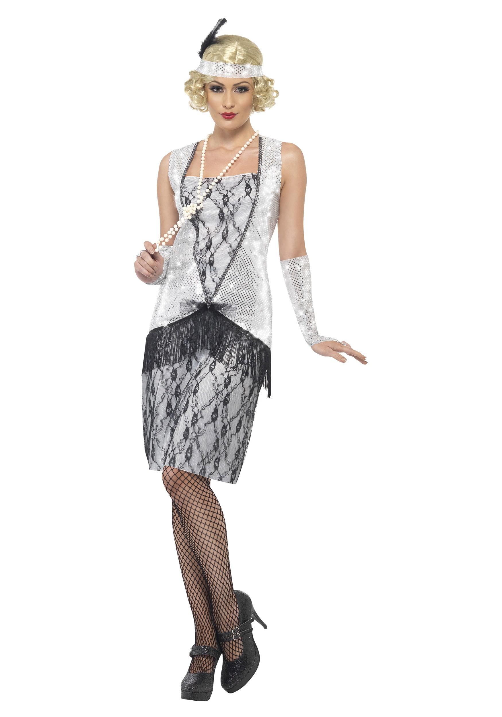 Flapper Adult Costume - Large 