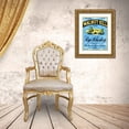 thumbnail image 3 of Vintage Booze Labels 25x32 Gold Ornate Wood Framed with Double Matting Museum Art Print Titled - Walnut Hill Rye Whiskey, 3 of 4