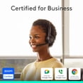 thumbnail image 2 of Logitech Zone 305 - Auriculares - Supraaurales - Bluetooth - Inalámbricos - USB-C mediante Adaptador Bluetooth - Aislamiento de Ruido - Certificado para Habitaciones con Zoom, Certificado Google Meet,, 2 of 5