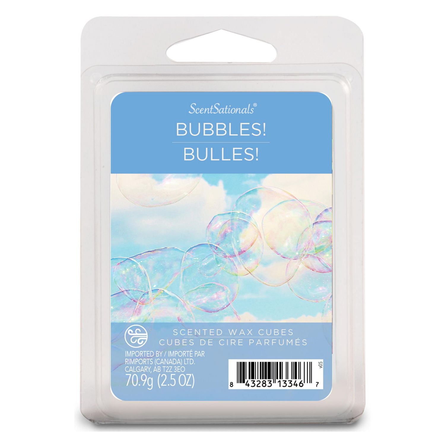 Cubes de cire parfumée ScentSationals - Bulles