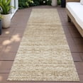 thumbnail image 3 of Dalyn Rugs Machine Washable Indoor/Outdoor Chantille ACN2150 Beige 2'3" x 7'6" Runner Rug, 3 of 7