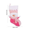 Banghong Christmas Tree Decoration Knitted Christmas Stockings With