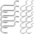 thumbnail image 3 of 20pcs Metal Pegboard Hooks Garage Pegboard Board Hooks Shop Utility Hanging Hooks, 3 of 9