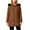 #03 Coffee 【Mix & Match Your Daily Essentials】, variant on Women's Solid Color Long Sleeve Hooded Padded Jacket Coats Outerwear for Casual Daily Wear Streetwear Travel Fashion Essential Gift for Women | Aestivo,Gray M
