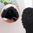thumbnail image 3 of CYRBOKO Ankle Boots for Girls, Non-slip Side Zip Lace Up Fall Winter Girls Riding Boots Black Size 10 (Little Kids), 3 of 7