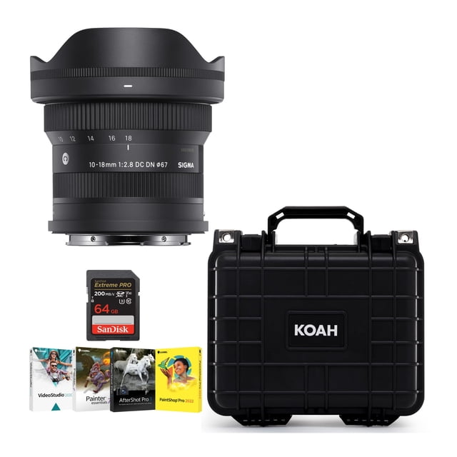 Lente Sigma 10-18mm F2.8 DC DN Zoom Ultra Gran Angular para Montura L