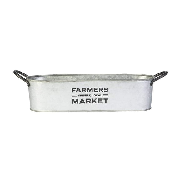 Small Farmer's Market Oval Planter