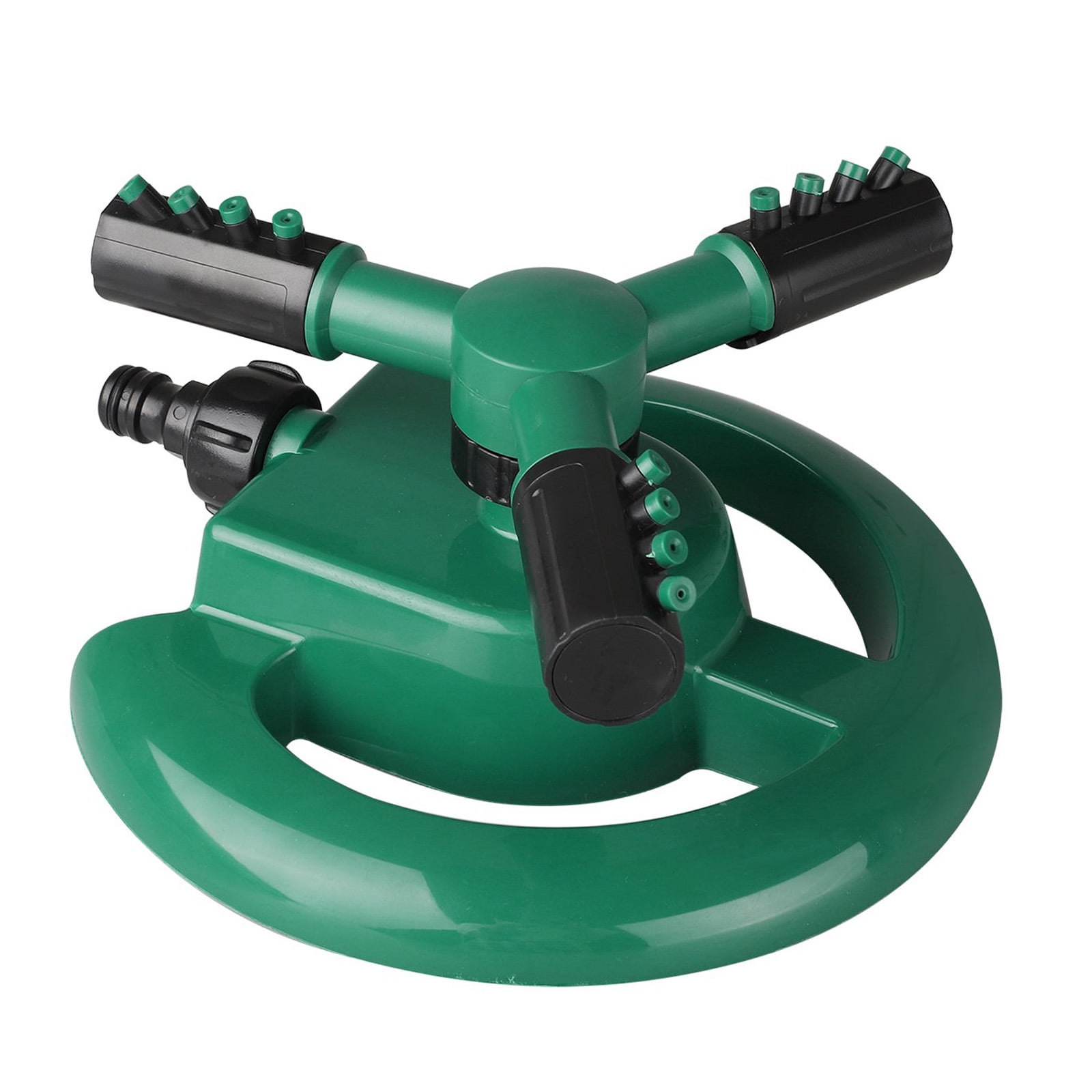 GH TRADE Swinging sprinkler for lawns and gardens Cleaning needle included Have a beautiful garden / lawn Easy reach adjustment with sliders Quiet operation and range over 300 m