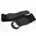 thumbnail image 4 of Tiqkatyck Belt Buckle Sales Today Clearance Women's Belt Women's Fashion Versatile Decoration Belt Dress Coat Elastic Belts for Women Black, 4 of 5
