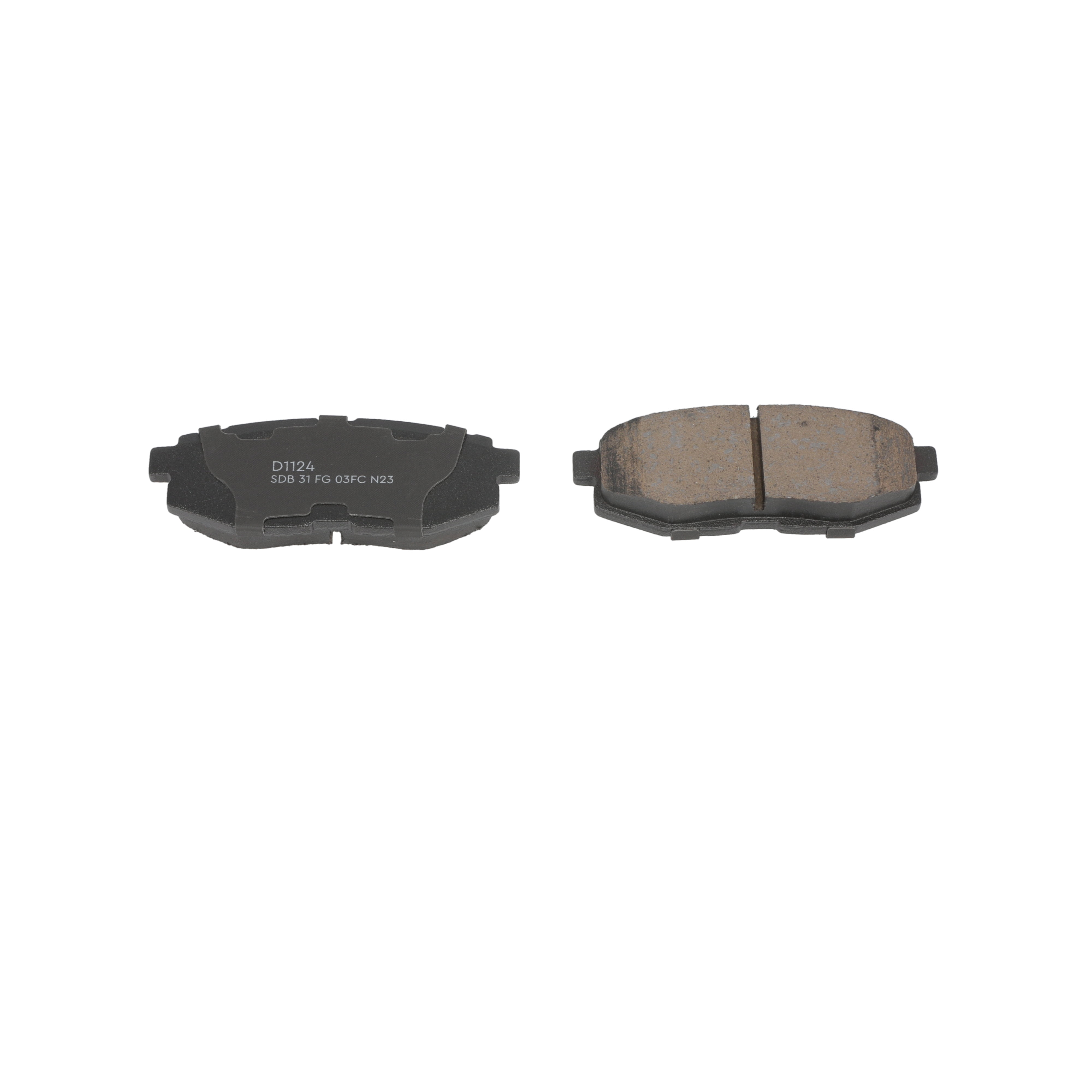 Winstop Brake Pad Set, Rear WS.1124.0.C, Subaru Forester 2018-2014