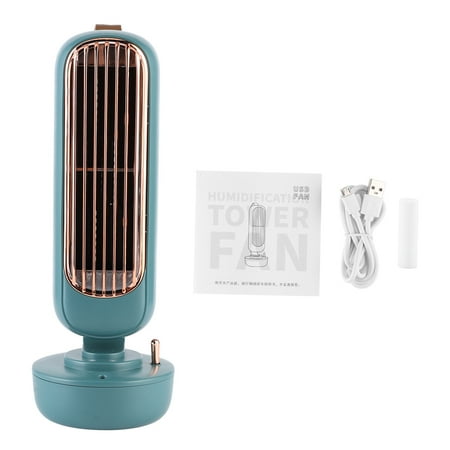 

Fan USB Charging Fan Table Fan Office Home For Bedroom Living Room Green