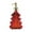 Light Red, variant on Christmas Glass Soap Dispenser Set, 1PCS Frosted Empty Bottles with Pump for Hand Soap Lotion, Festive Holiday Decor for Kitchen & Bathroom Countertop